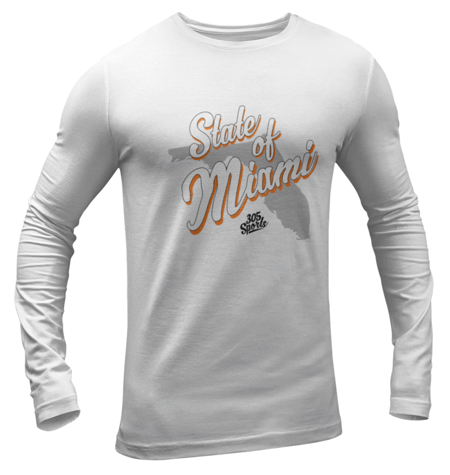 Men's State Of Miami Long Sleeve