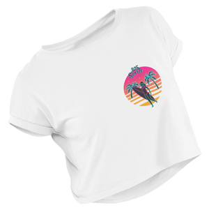 Women's Surf's Up Cropped Tee