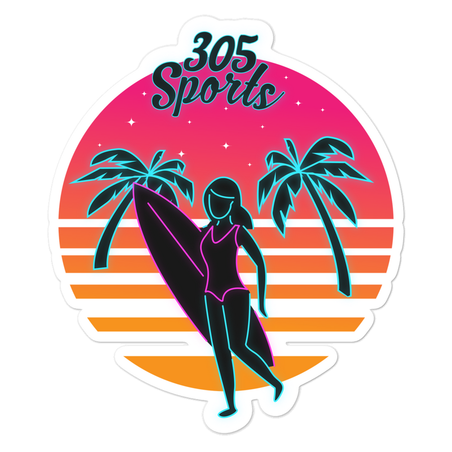 Surf's Up Stickers