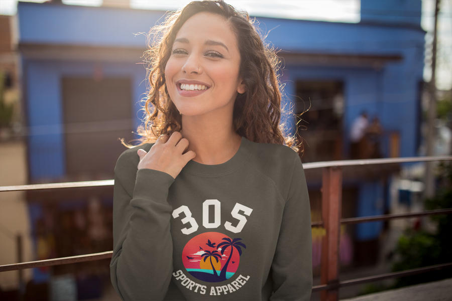 Women's Tropical 305 Sports Apparel Sweater