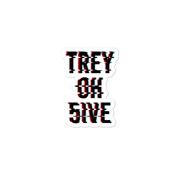 Trey Oh 5ive Stickers