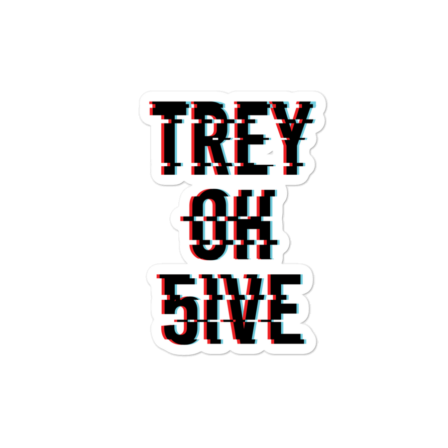 Trey Oh 5ive Stickers