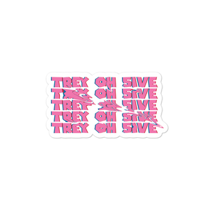 Trey Oh 5ive x 5 Stickers