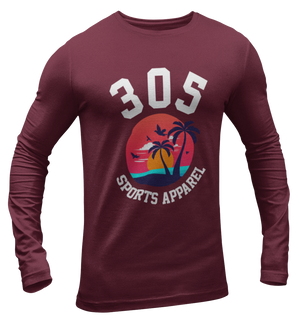 Men's Tropical 305 Sports Apparel Long Sleeve