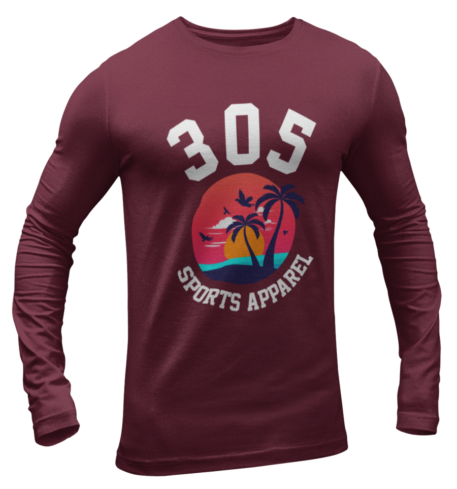 Men's Tropical 305 Sports Apparel Long Sleeve