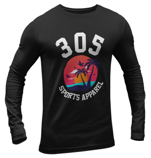 Men's Tropical 305 Sports Apparel Long Sleeve