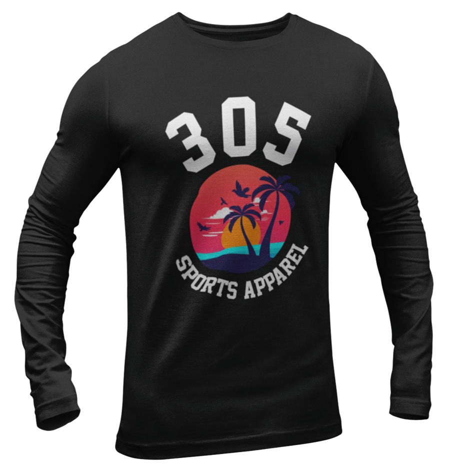 Men's Tropical 305 Sports Apparel Long Sleeve