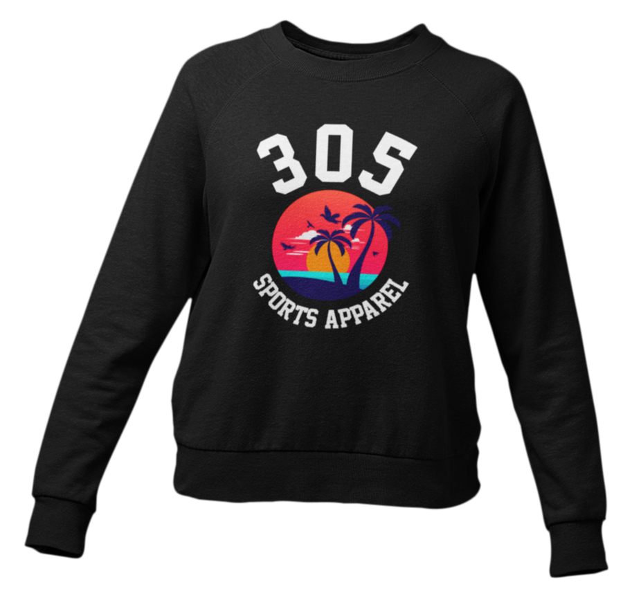 Women's Tropical 305 Sports Apparel Sweater