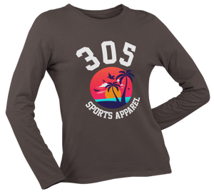 Women's Tropical 305 Sports Apparel Long Sleeve