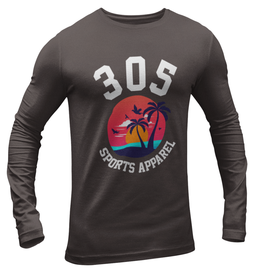 Men's Tropical 305 Sports Apparel Long Sleeve