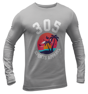 Men's Tropical 305 Sports Apparel Long Sleeve