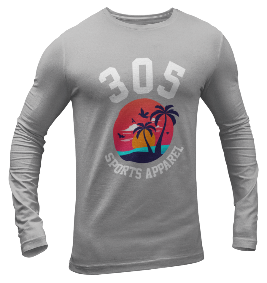 Men's Tropical 305 Sports Apparel Long Sleeve