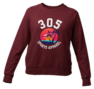 Women's Tropical 305 Sports Apparel Sweater