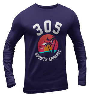 Men's Tropical 305 Sports Apparel Long Sleeve