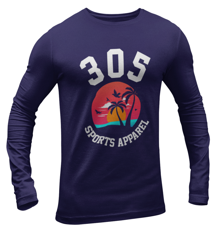 Men's Tropical 305 Sports Apparel Long Sleeve