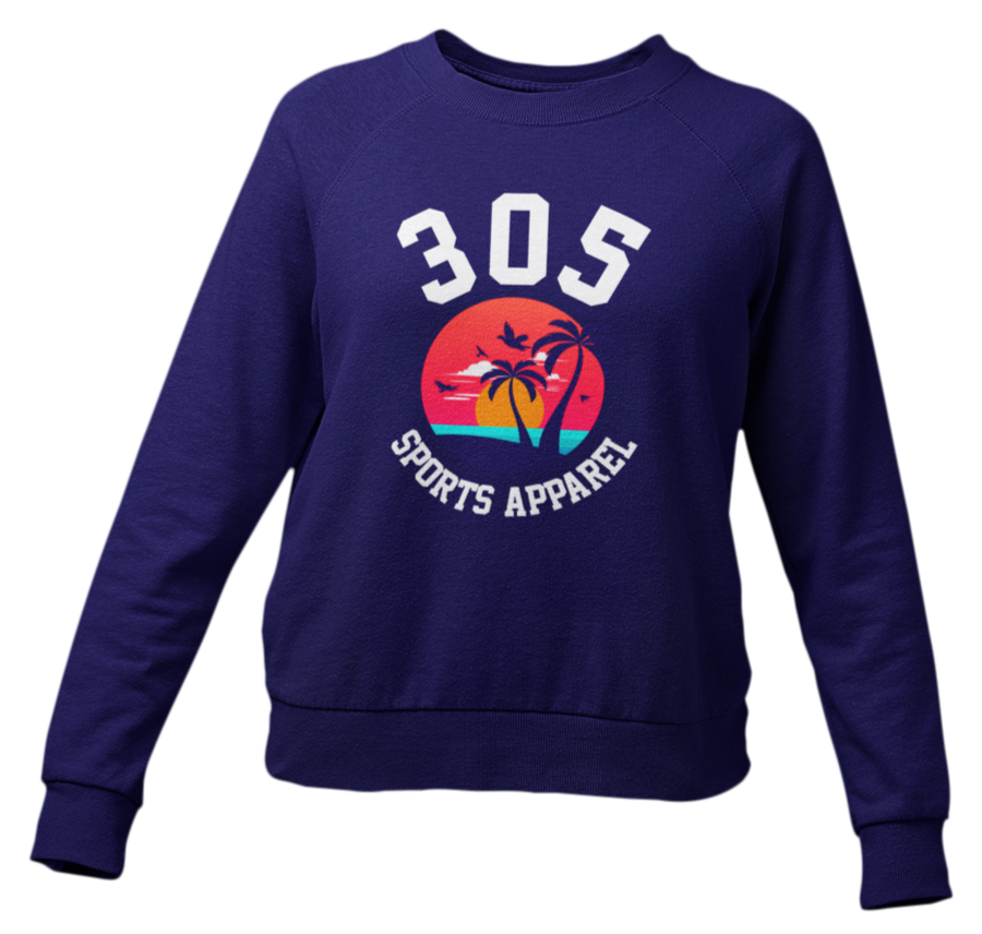 Women's Tropical 305 Sports Apparel Sweater