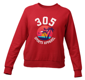 Women's Tropical 305 Sports Apparel Sweater