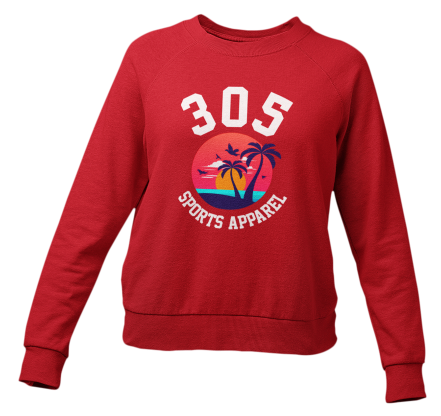 Women's Tropical 305 Sports Apparel Sweater