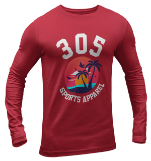 Men's Tropical 305 Sports Apparel Long Sleeve