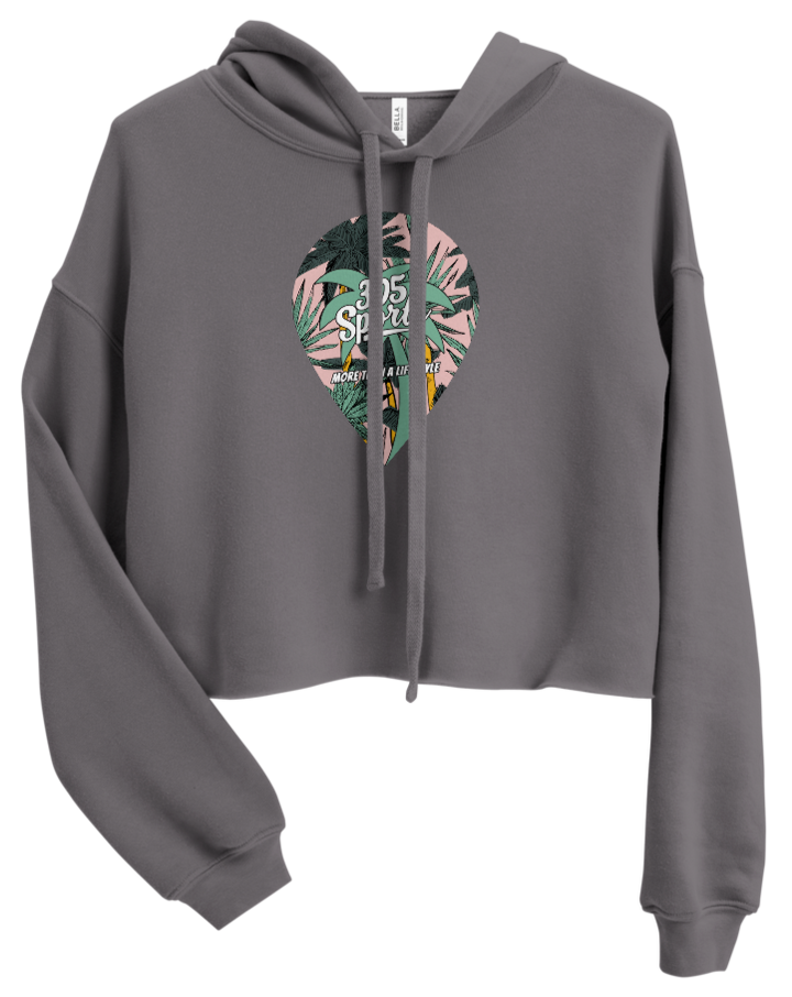 Women's Welcome to the Jungle Cropped Hoodie